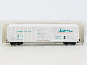 N Scale Kadee Micro-Trains MTL 25300 SM St. Marys 50' Rib Side Box Car #9100
