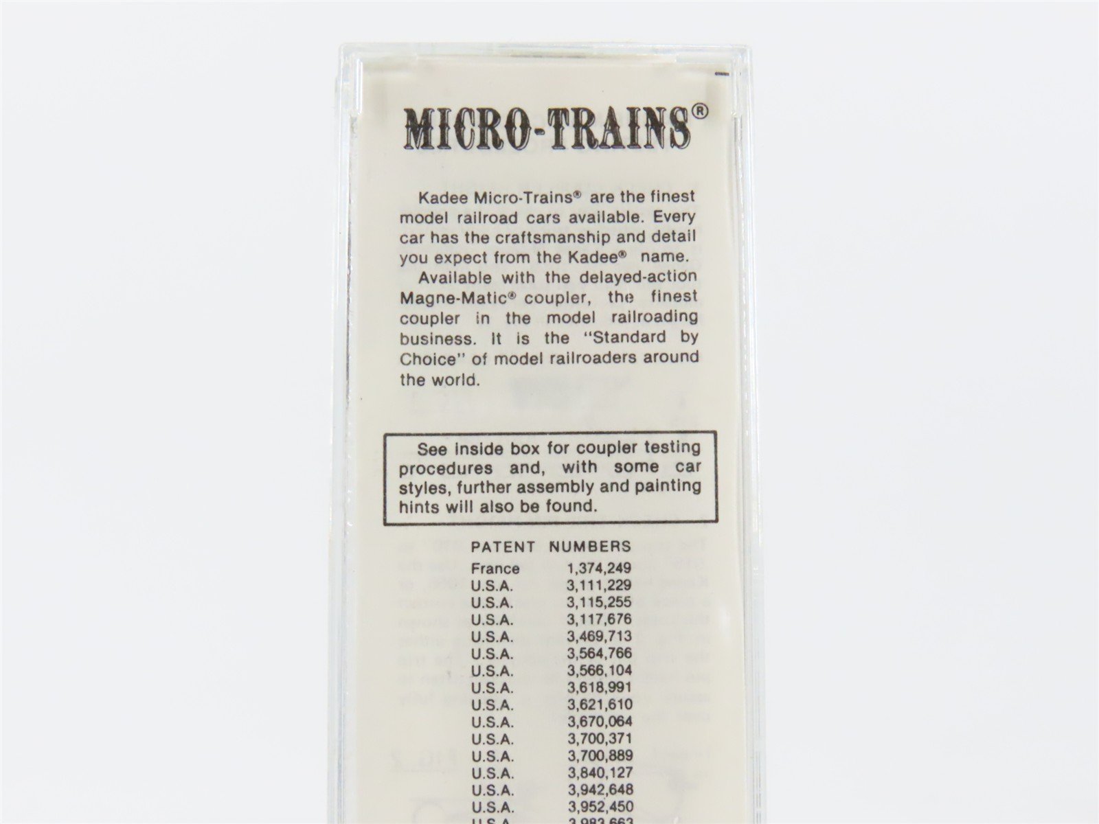 N Scale Kadee Micro-Trains MTL 25300 SM St. Marys 50' Rib Side Box Car #9100