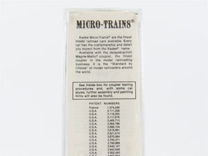 N Scale Kadee Micro-Trains MTL 25300 SM St. Marys 50' Rib Side Box Car #9100