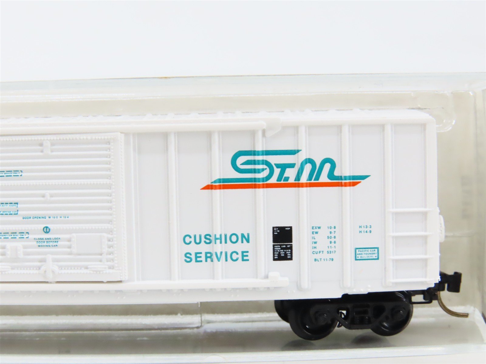 N Scale Kadee Micro-Trains MTL 25300 SM St. Marys 50' Rib Side Box Car #9100