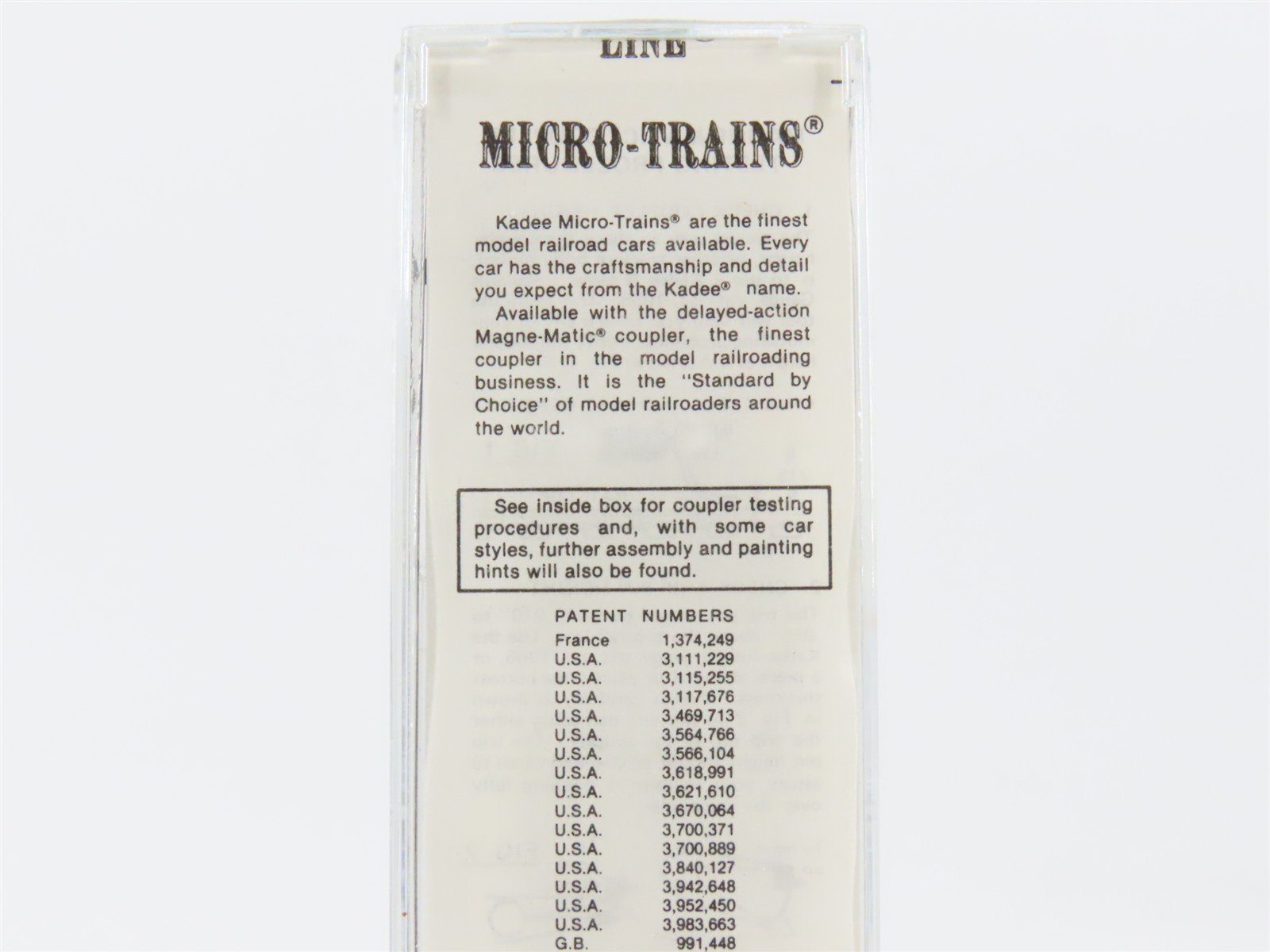 N Scale Kadee Micro-Trains MTL 25300 SM St. Marys 50' Rib Side Box Car #9100