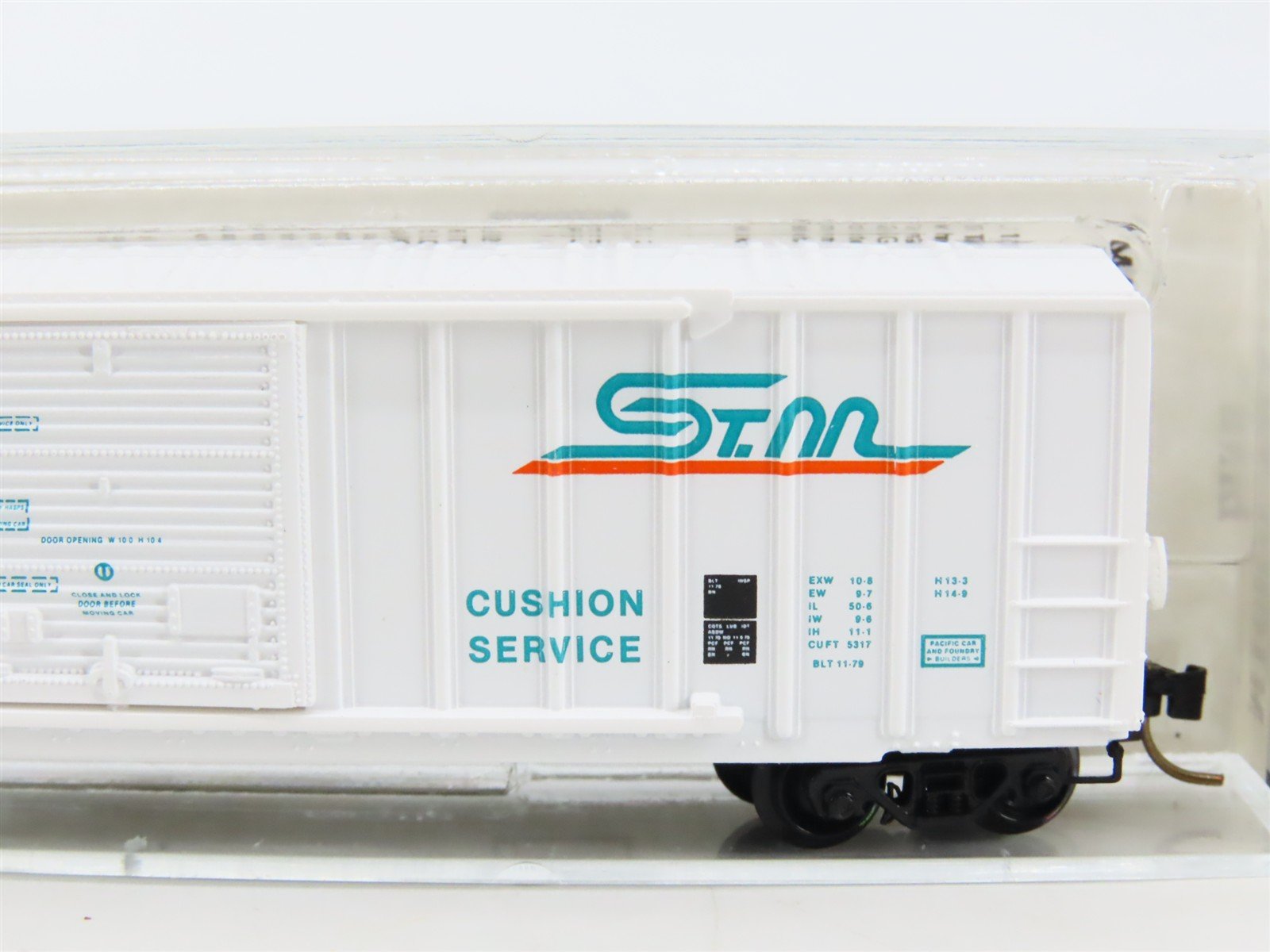 N Scale Kadee Micro-Trains MTL 25300 SM St. Marys 50' Rib Side Box Car #9100