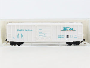 N Scale Kadee Micro-Trains MTL 25300 SM St. Marys 50' Rib Side Box Car #9100