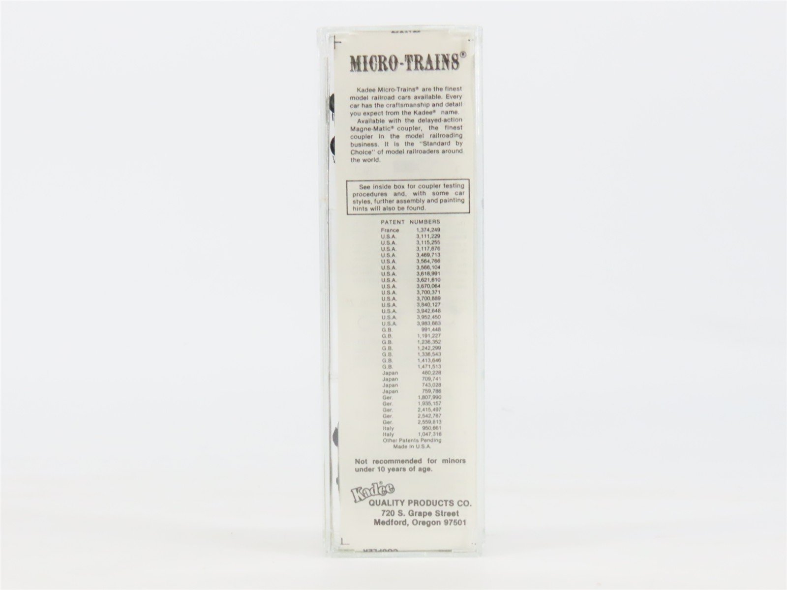 N Scale Kadee Micro-Trains MTL 25300 SM St. Marys 50' Rib Side Box Car #9100