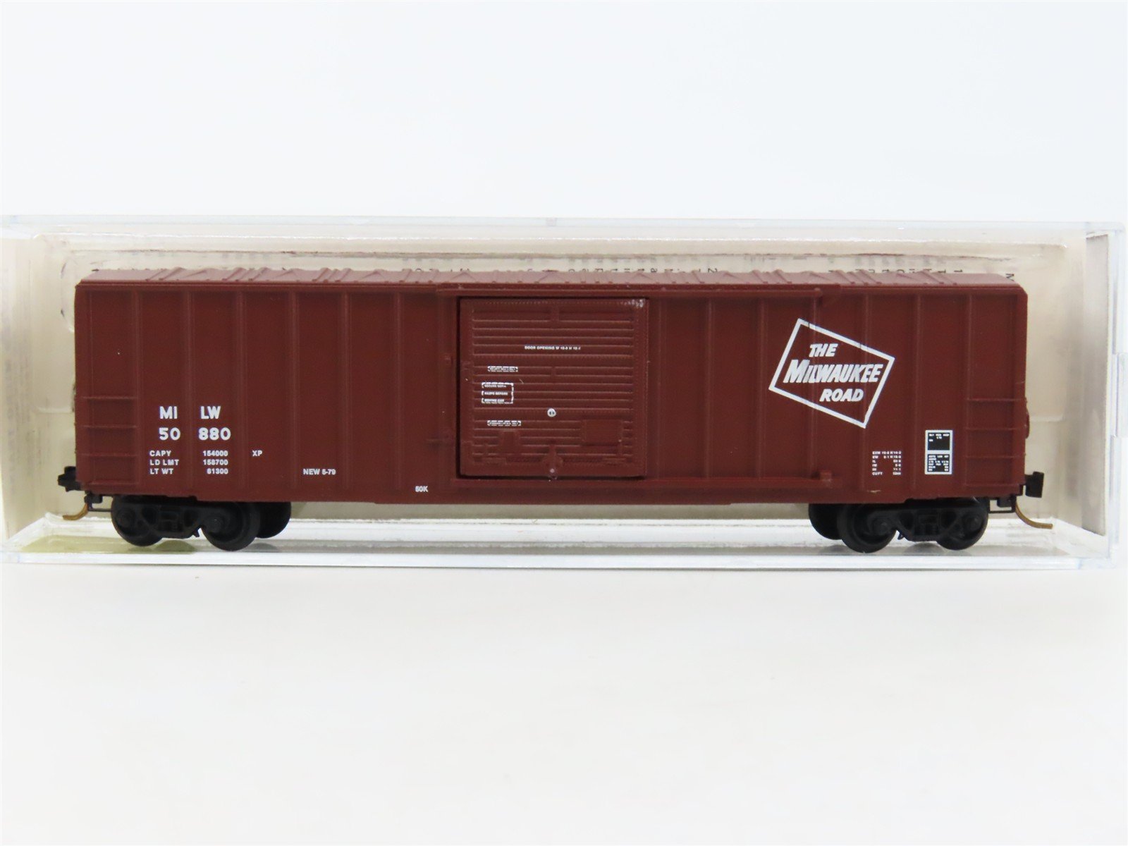 N Scale Kadee Micro-Trains MTL 25310 MILW Milwaukee Road 50' Box Car #50880