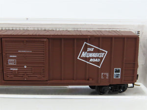 N Scale Micro-Trains MTL 25310 MILW Milwaukee Road 50' Rib Side Box Car #50851