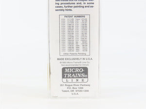 N Scale Micro-Trains MTL 25310 MILW Milwaukee Road 50' Rib Side Box Car #50851