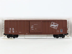 N Scale Micro-Trains MTL 25310 MILW Milwaukee Road 50' Rib Side Box Car #50851
