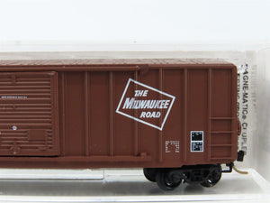 N Scale Micro-Trains MTL 25310 MILW Milwaukee Road 50' Rib Side Box Car #50851
