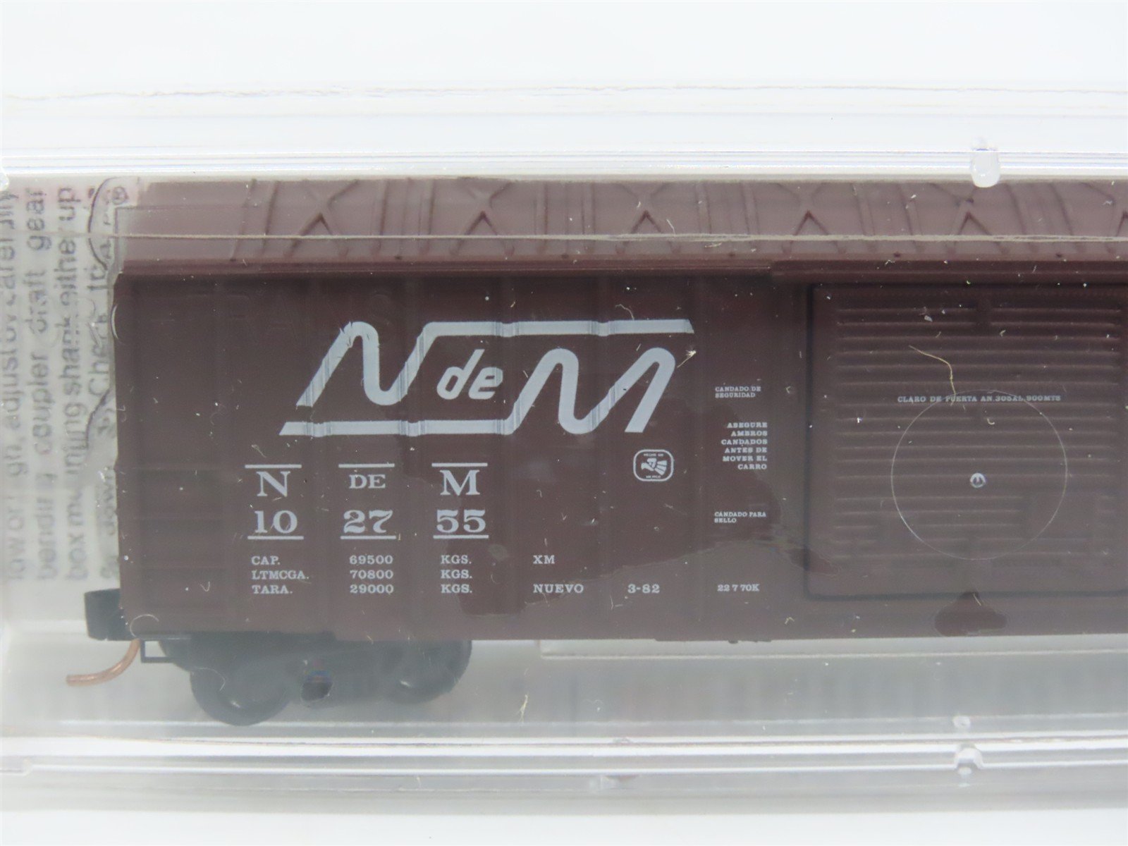 N Scale Micro-Trains MTL 25320 NdeM National de Mexico 50' Box Car #102755