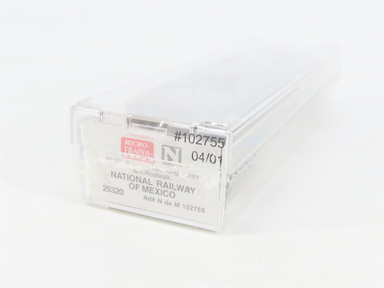 N Scale Micro-Trains MTL 25320 NdeM National de Mexico 50' Box Car #102755