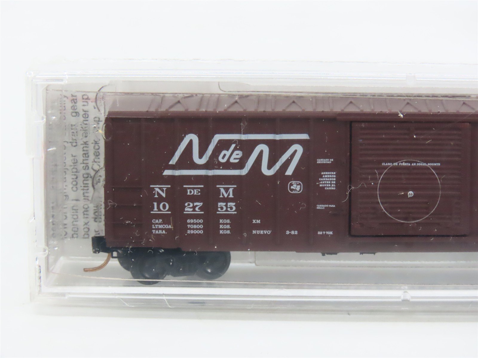 N Scale Micro-Trains MTL 25320 NdeM National de Mexico 50' Box Car #102755