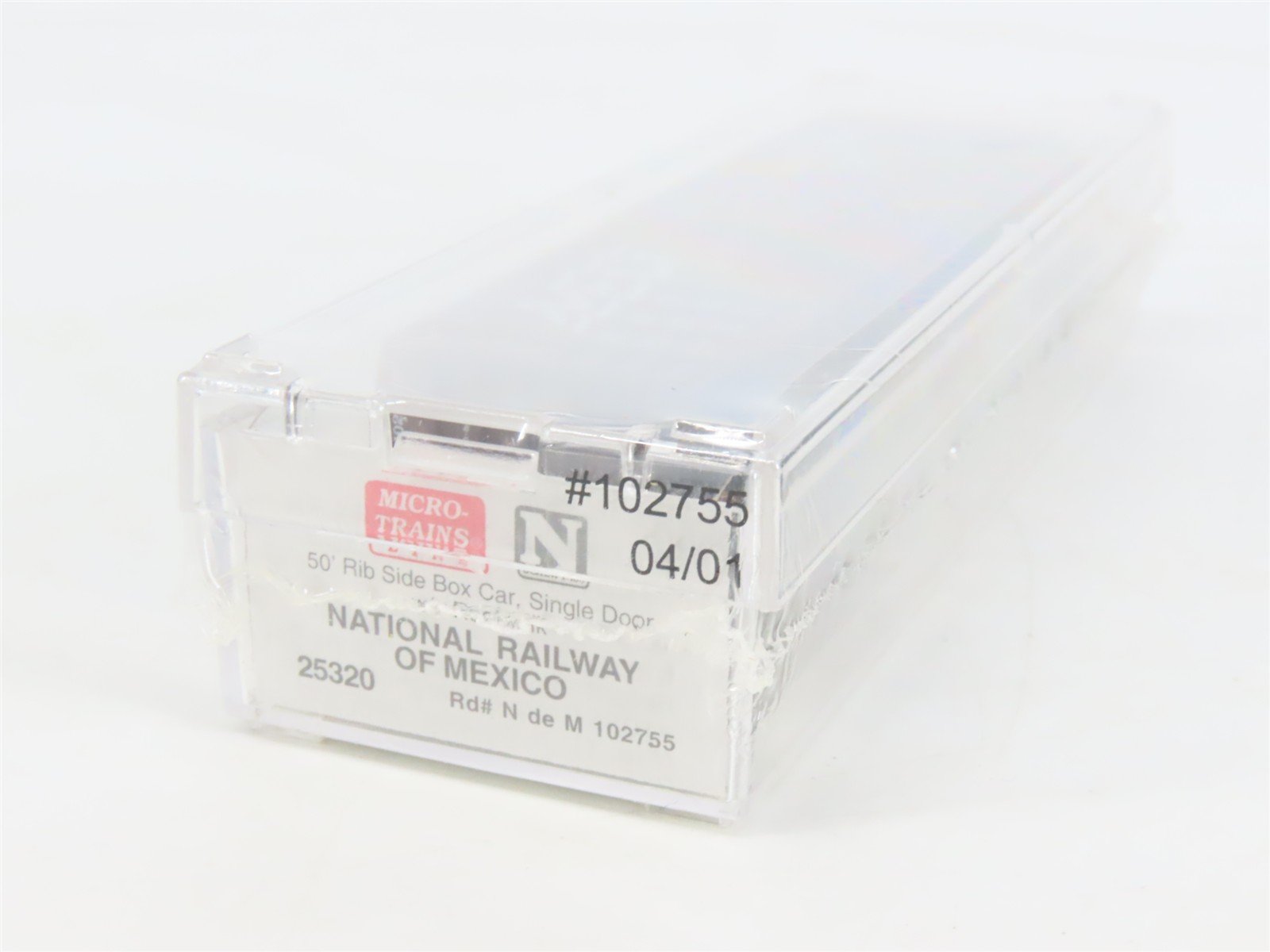 N Scale Micro-Trains MTL 25320 NdeM National de Mexico 50' Box Car #102755