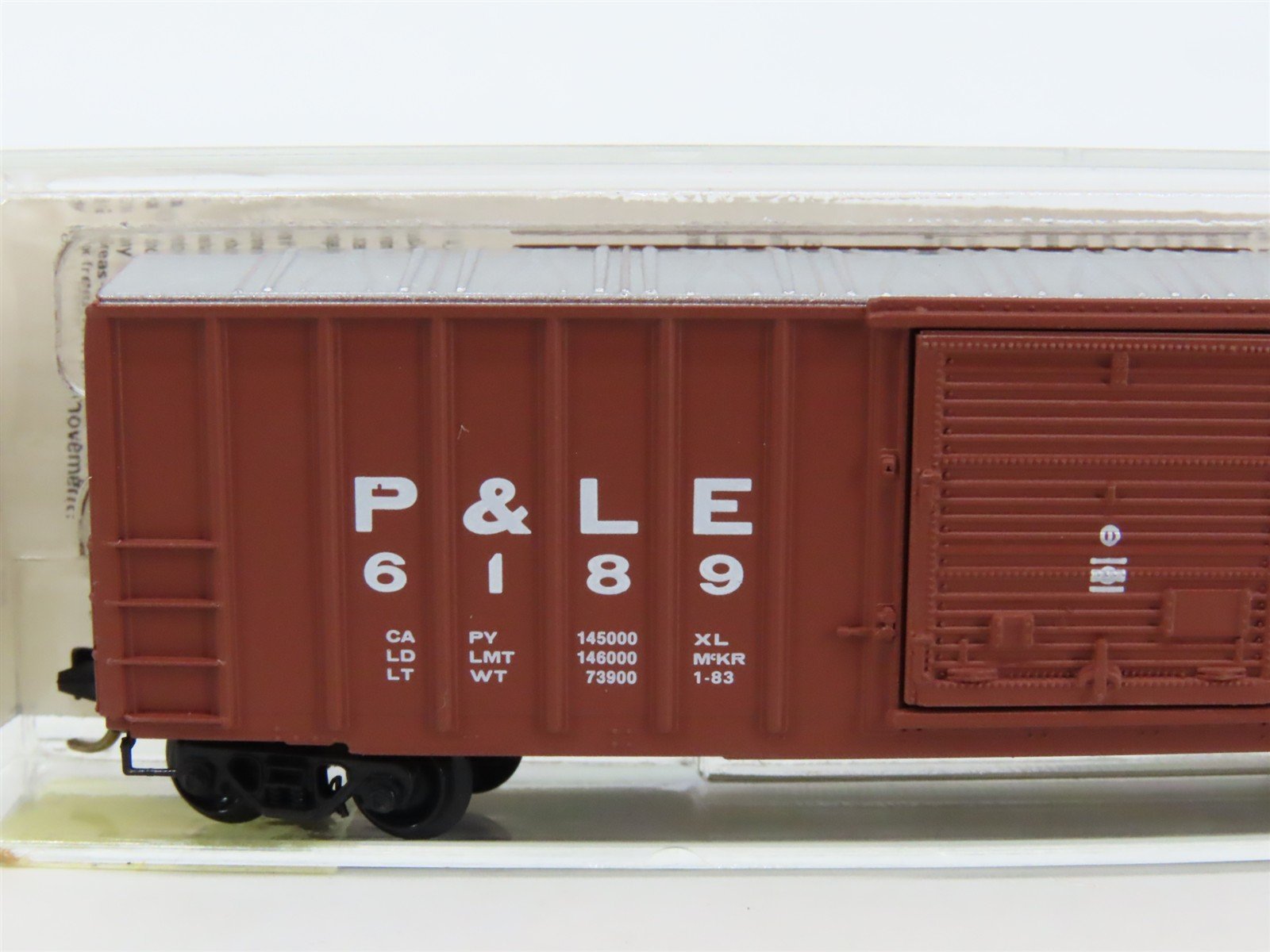 N Kadee Micro-Trains MTL 25290 P&LE Pittsburgh & Lake Erie 50' Box Car #6189