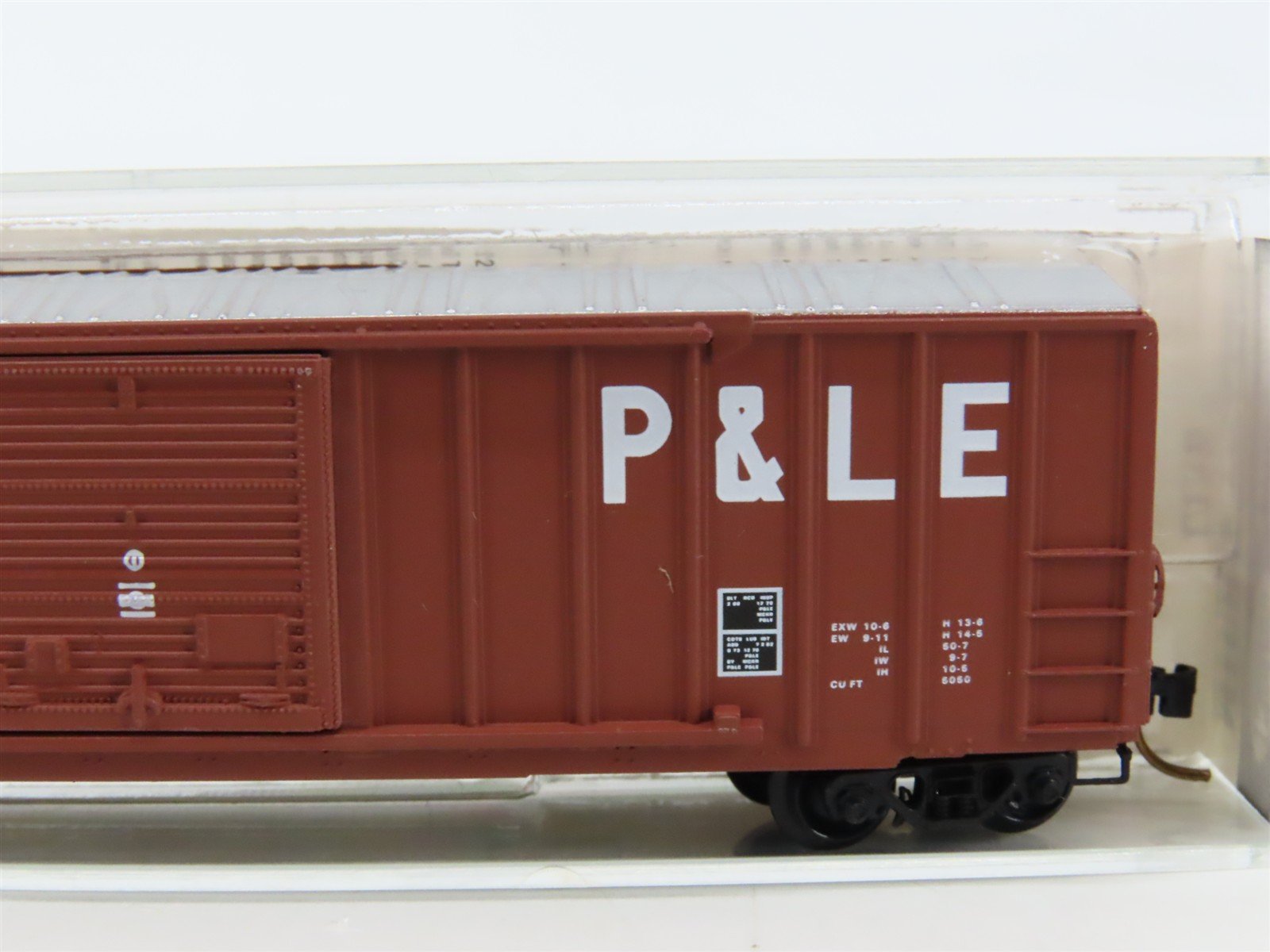 N Kadee Micro-Trains MTL 25290 P&LE Pittsburgh & Lake Erie 50' Box Car #6189
