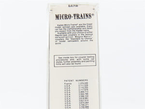 N Kadee Micro-Trains MTL 25290 P&LE Pittsburgh & Lake Erie 50' Box Car #6189