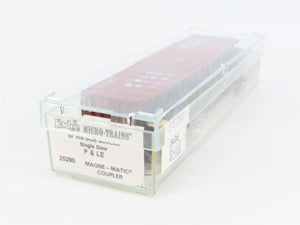 N Kadee Micro-Trains MTL 25290 P&LE Pittsburgh & Lake Erie 50' Box Car #6189