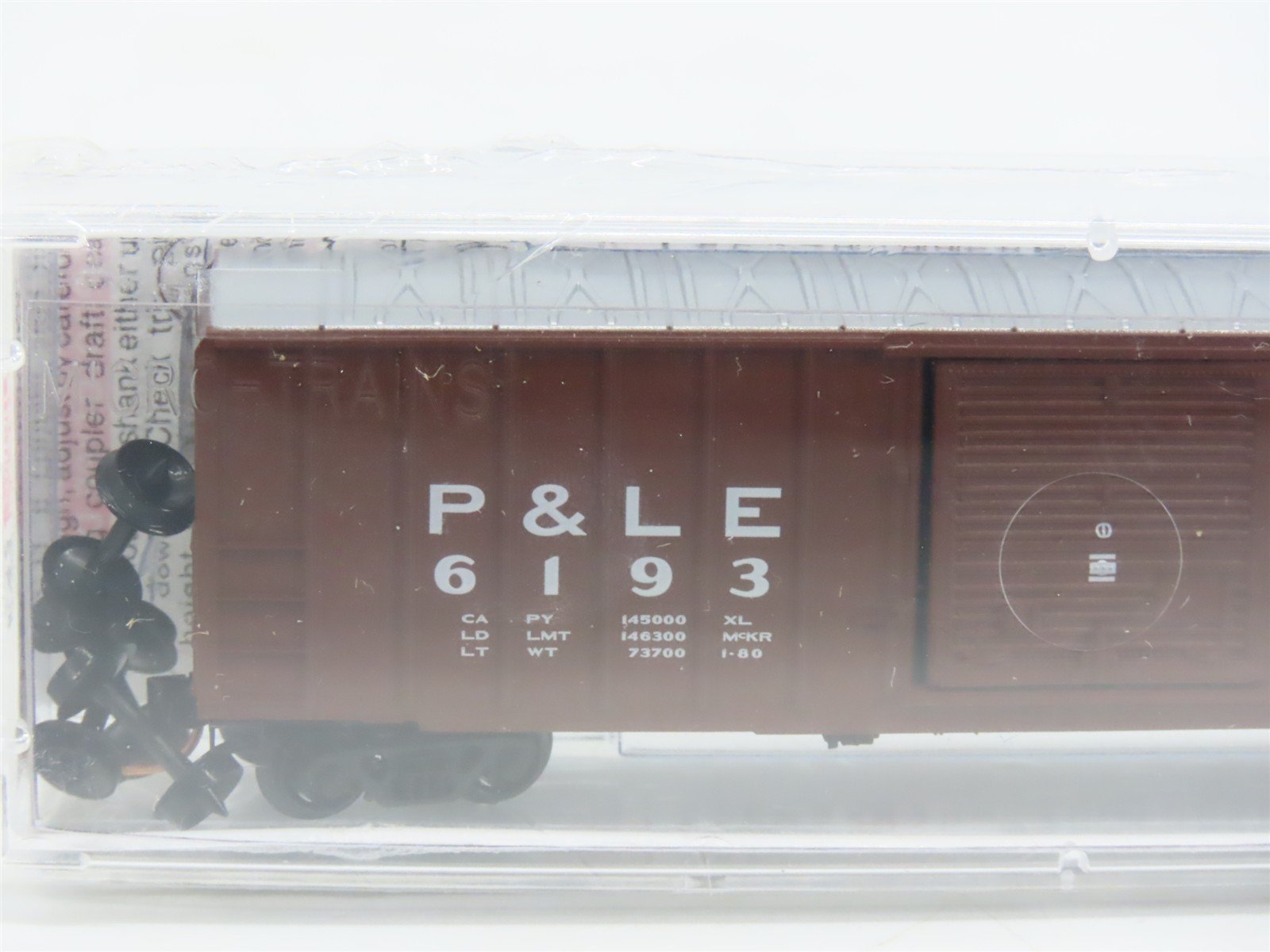 N Scale Micro-Trains MTL 25290 P&LE Pittsburgh & Lake Erie 50' Box Car #6193