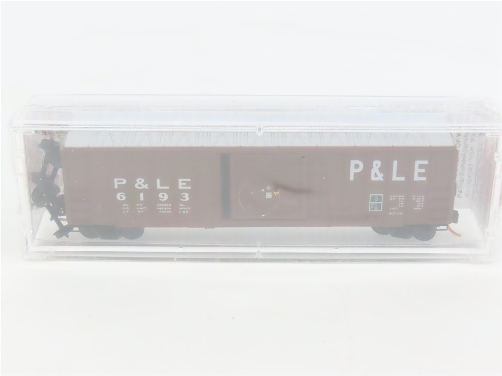 N Scale Micro-Trains MTL 25290 P&LE Pittsburgh & Lake Erie 50' Box Car #6193