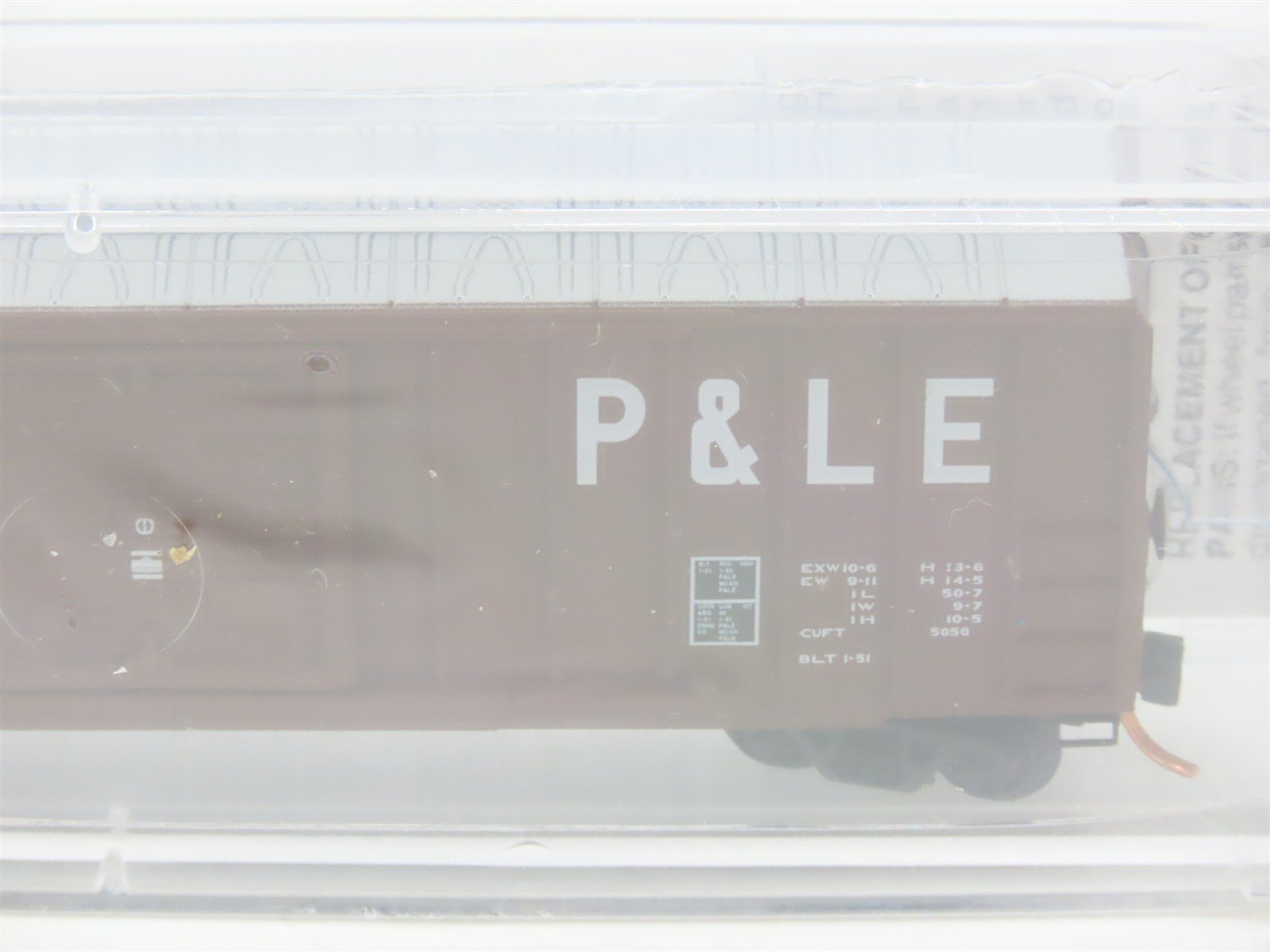 N Scale Micro-Trains MTL 25290 P&LE Pittsburgh & Lake Erie 50' Box Car #6193