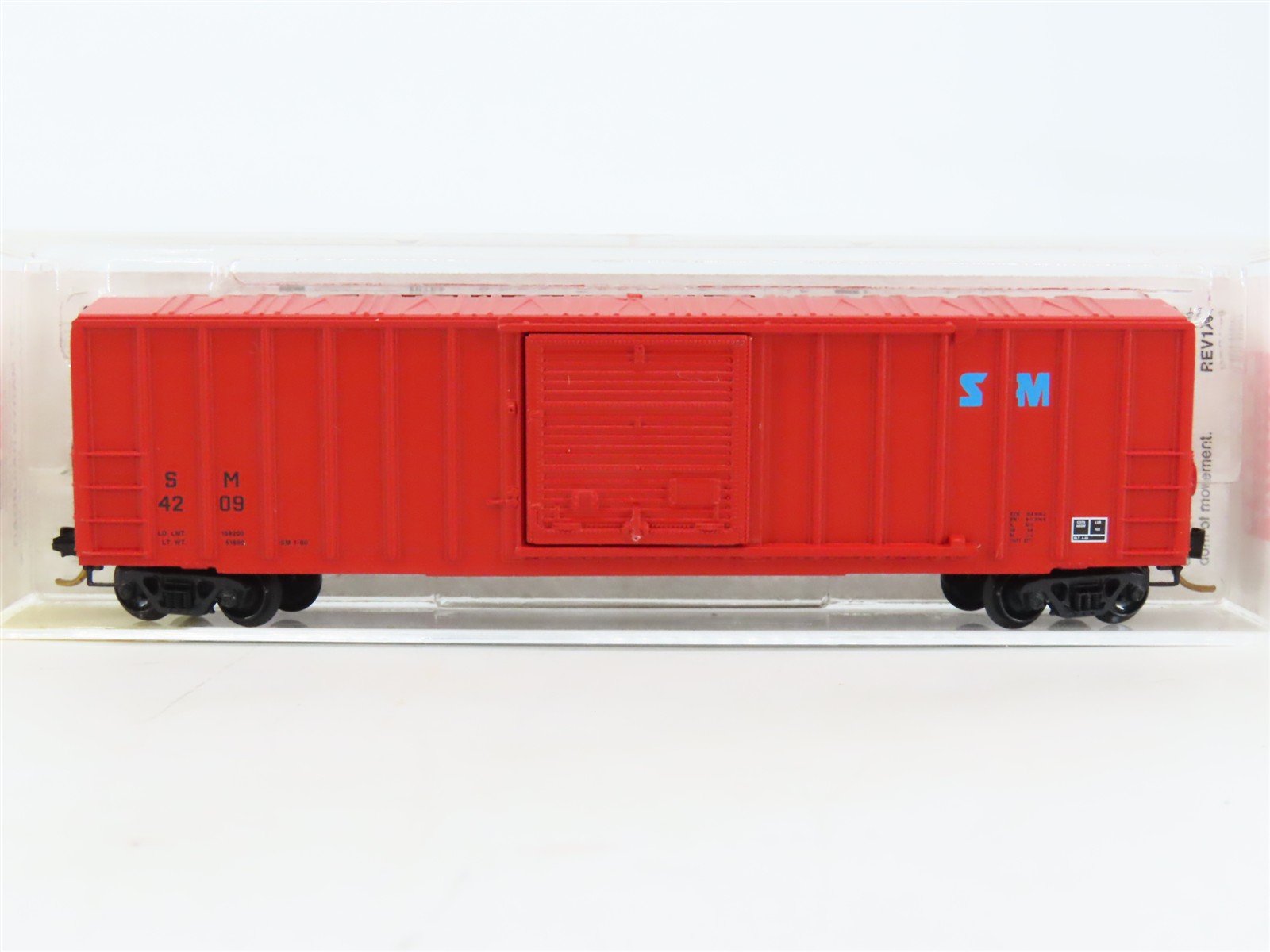 N Scale Micro-Trains MTL 25540 SM St. Marys 50' Rib Side Box Car #4209