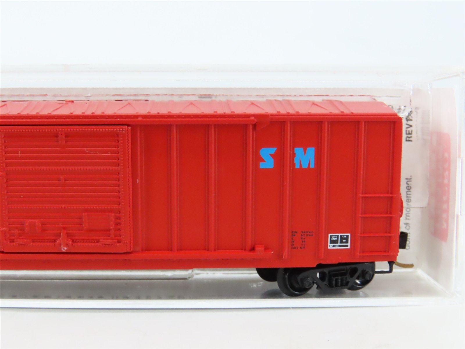 N Scale Micro-Trains MTL 25540 SM St. Marys 50' Rib Side Box Car #4209