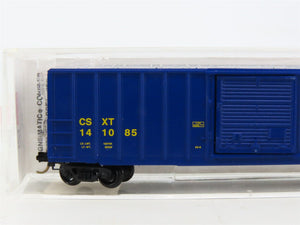 N Scale Micro-Trains MTL 25550/3 CSXT CSX 50' Rib Side Single Door Boxcar 141085