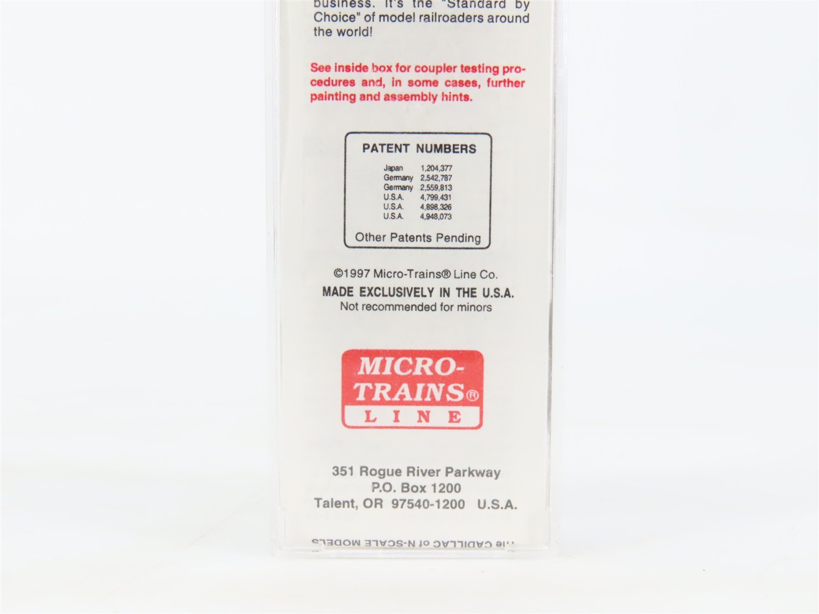 N Scale Micro-Trains MTL 26040 MP Missouri Pacific Mo-Pac 50' Box Car #367923