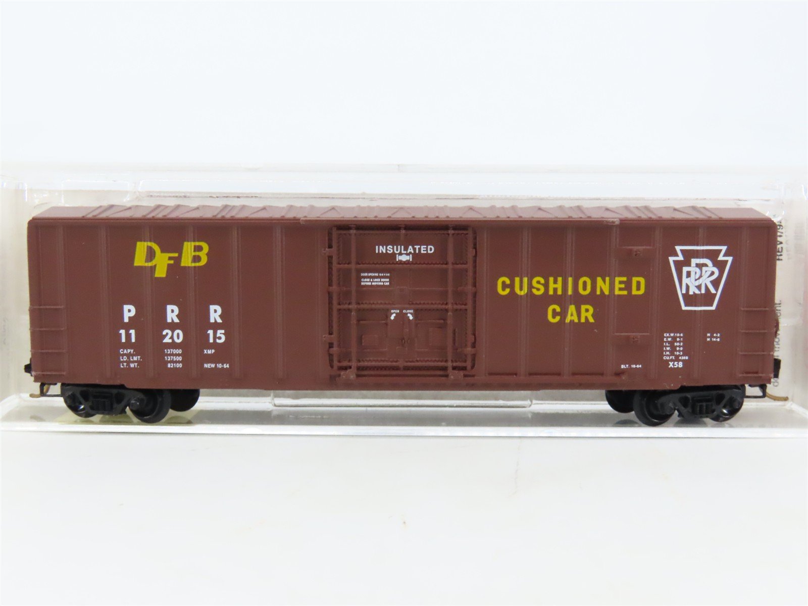 N Scale Micro-Trains MTL 27170 PRR Pennsylvania 50' Plug Door Box Car #112015