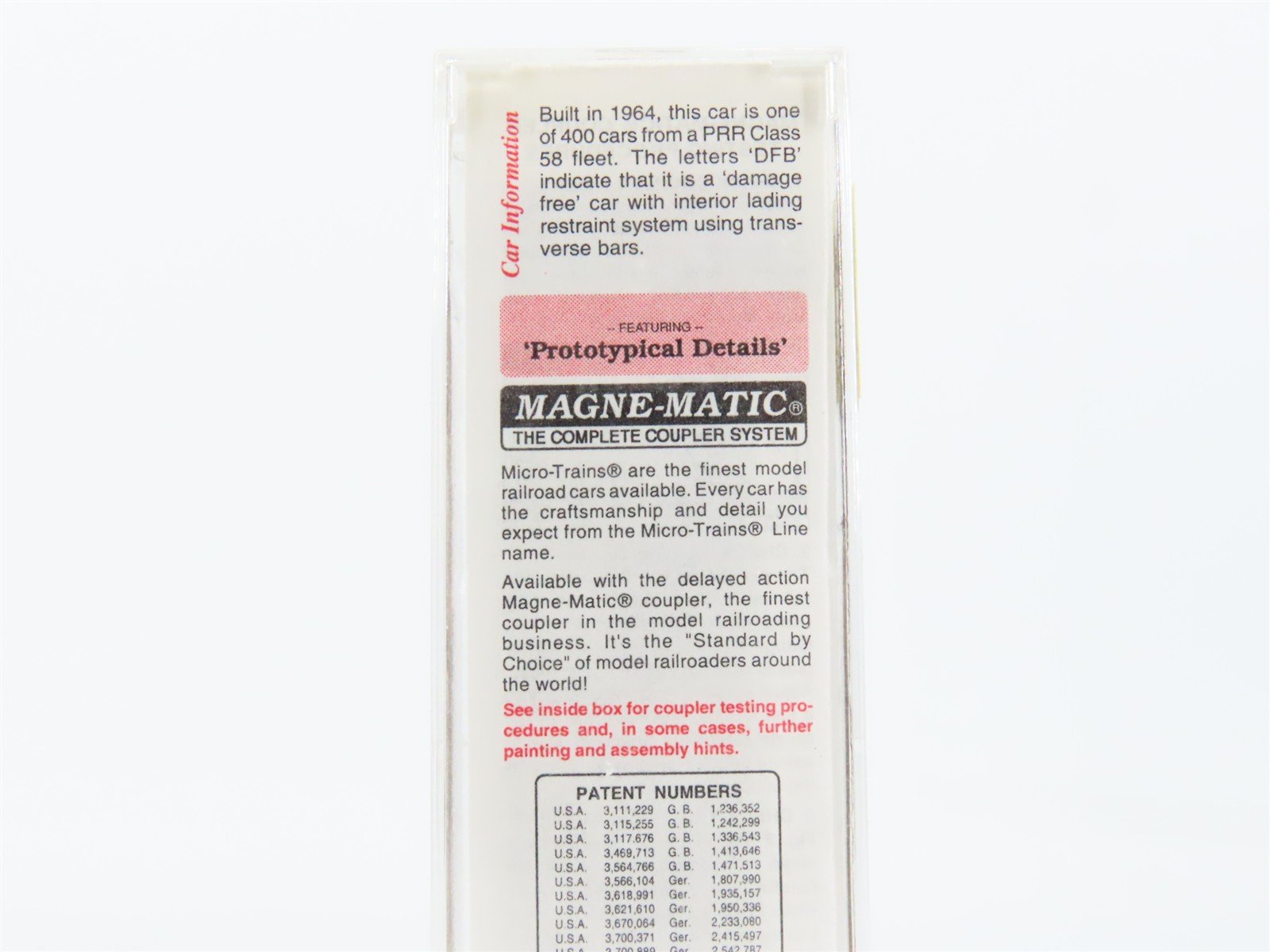 N Scale Micro-Trains MTL 27170 PRR Pennsylvania 50' Plug Door Box Car #112015
