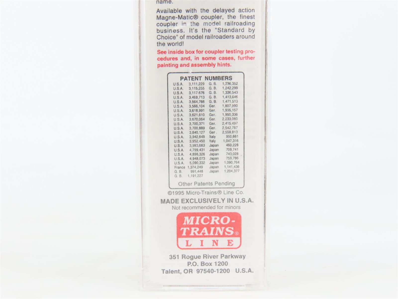 N Scale Micro-Trains MTL 27170 PRR Pennsylvania 50' Plug Door Box Car #112015