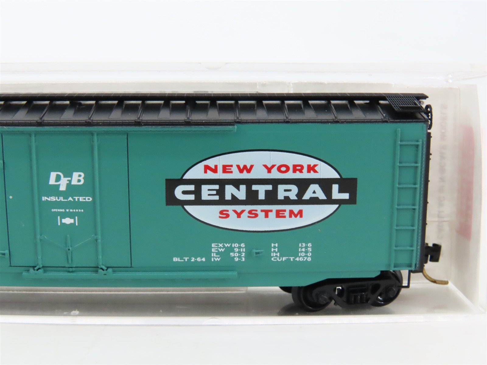 N Scale Micro-Trains MTL 32250 NYC New York Central System 50' Box Car #78824