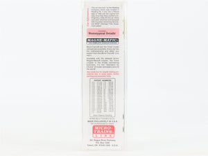 N Scale Micro-Trains MTL 32320 RDG Reading 50' Plug Door Box Car #17059