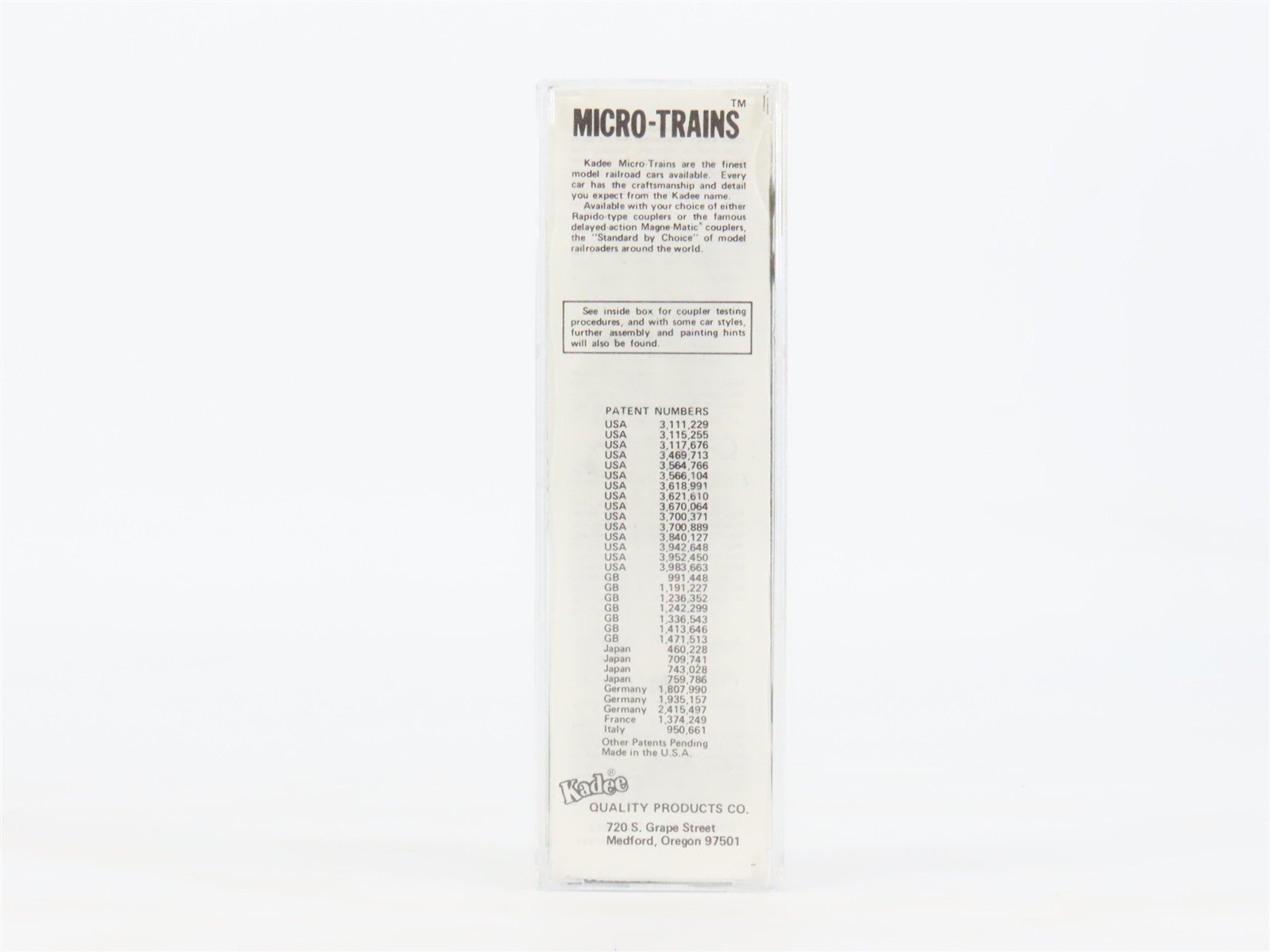 N Scale Kadee Micro-Trains MTL 31090 CRR Clinchfield 50' Single Door Boxcar 7030
