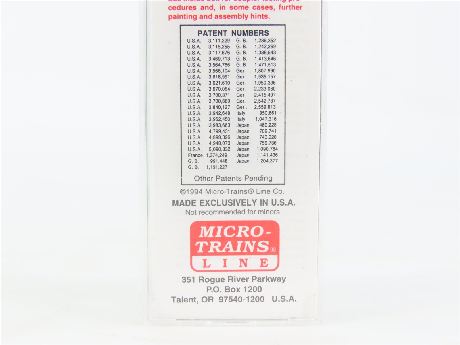 N Scale Micro-Trains MTL 20160 PC Penn Central 40' Single Door Box Car #103601