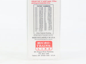 N Scale Micro-Trains MTL 20160 PC Penn Central 40' Single Door Box Car #103601