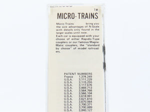 N Scale Kadee Micro-Trains MTL 28000 Dimensional Data 40' Single Door Box Car