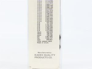N Scale Kadee Micro-Trains MTL 28000 Dimensional Data 40' Single Door Box Car