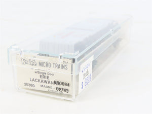 N Scale Kadee Micro-Trains MTL 20360 EL Erie Lackawanna 40' Box Car #90684