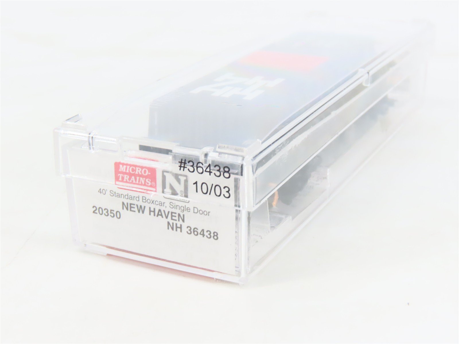 N Scale Micro-Trains MTL 20350 NH New Haven 40' Single Door Box Car #36438