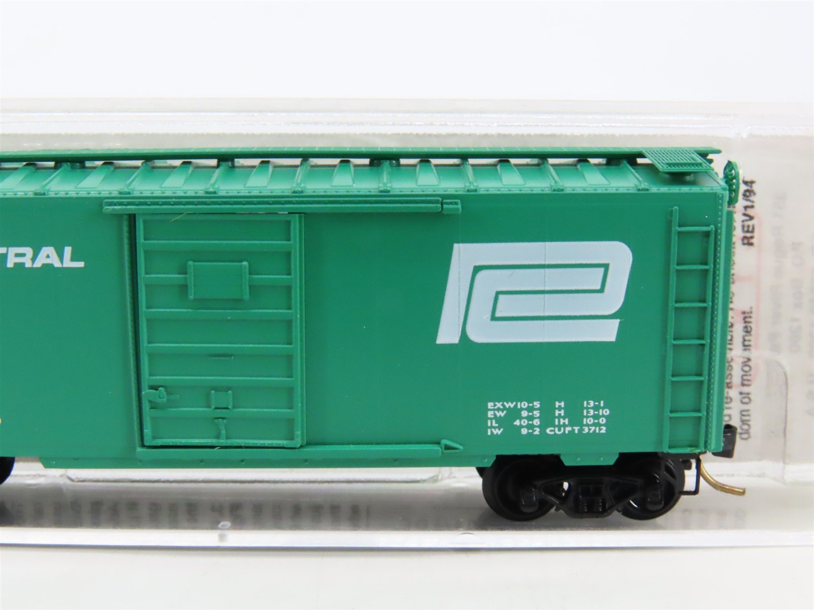 N Scale Micro-Trains MTL 20160 PC Penn Central 40' Single Door Box Car #103601