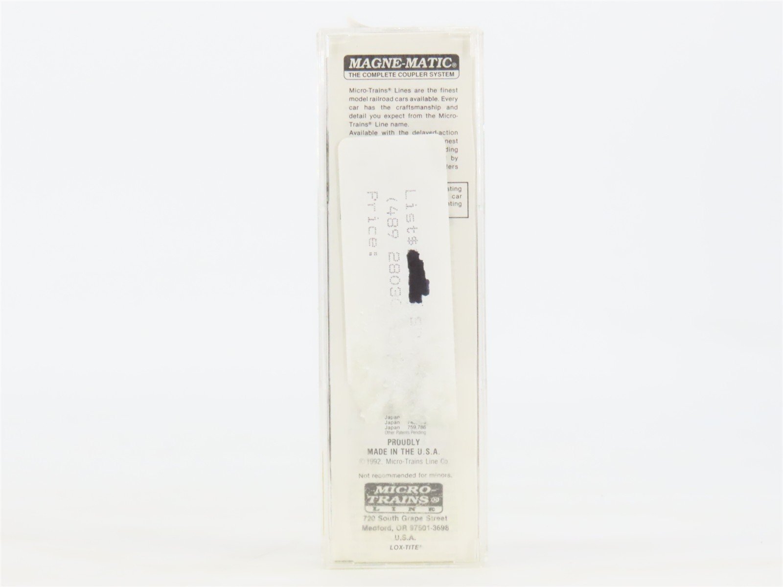 N Scale Micro-Trains MTL 28030 SP Southern Pacific 40' Single Door Boxcar #26360