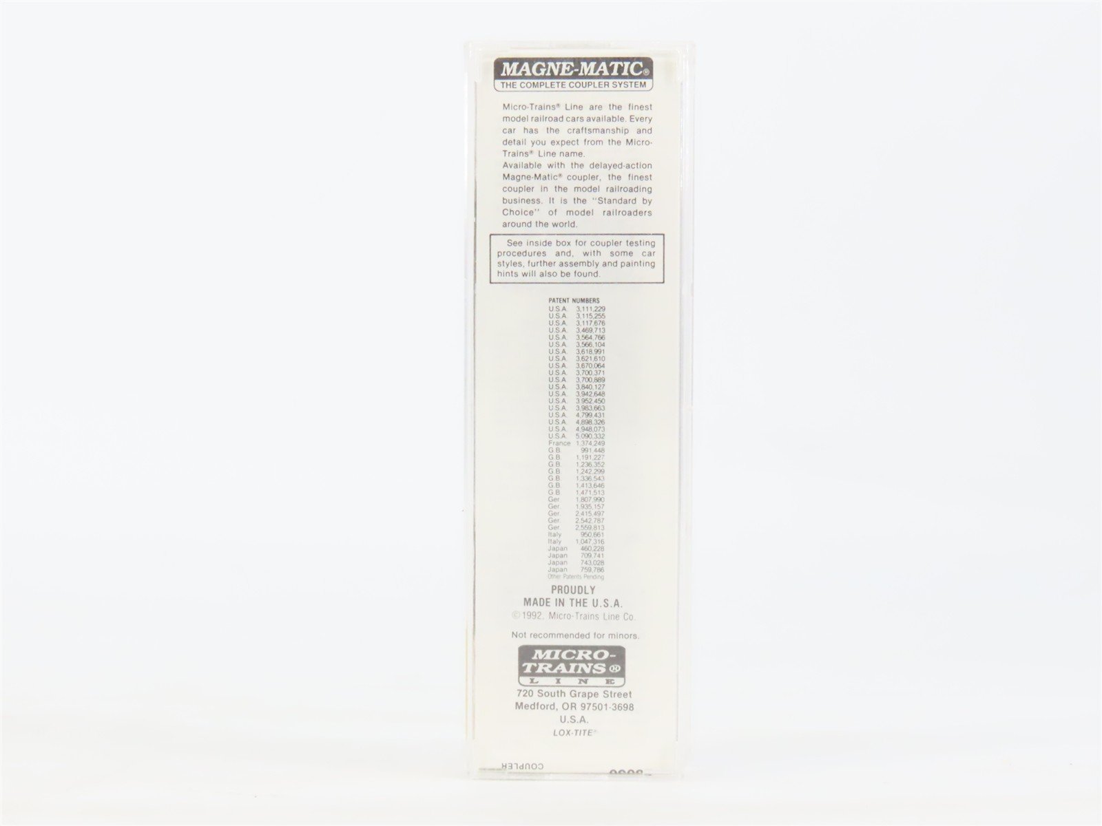 N Scale Micro-Trains MTL 28030 SP Southern Pacific 40' Single Door Boxcar #26360