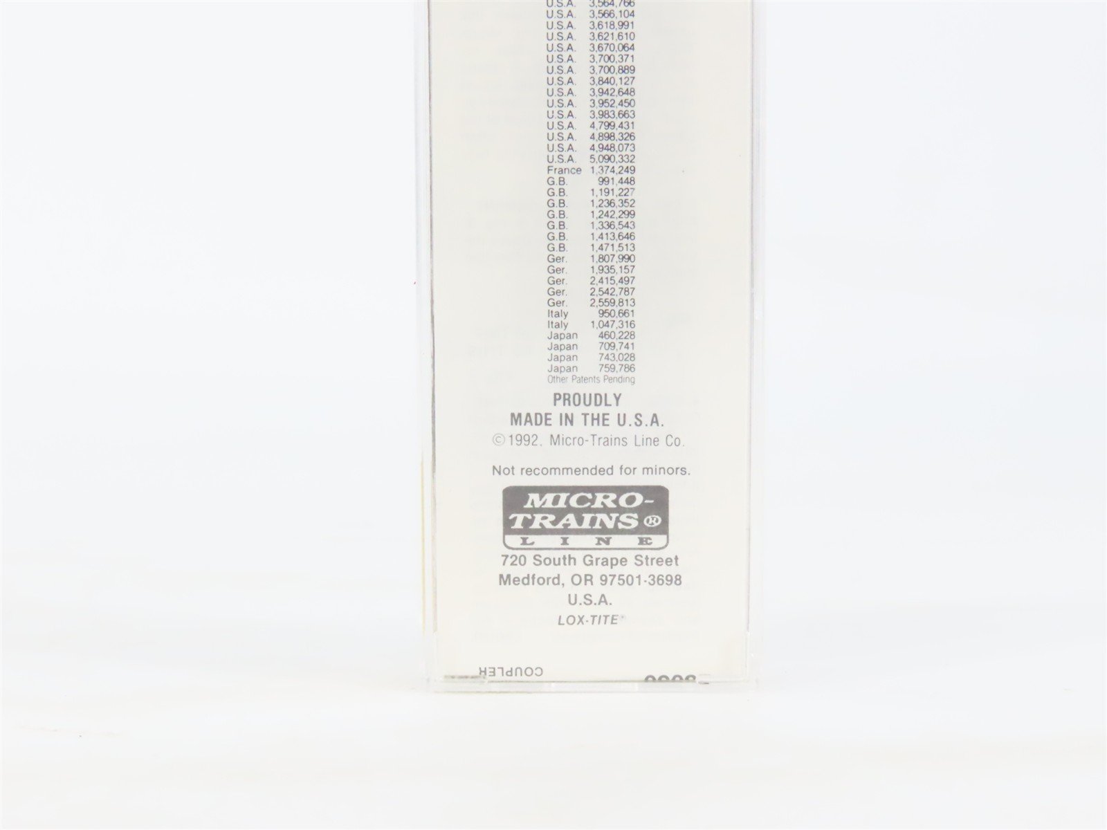 N Scale Micro-Trains MTL 28030 SP Southern Pacific 40' Single Door Boxcar #26360