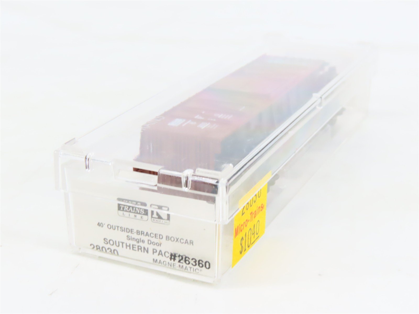 N Scale Micro-Trains MTL 28030 SP Southern Pacific 40' Single Door Boxcar #26360