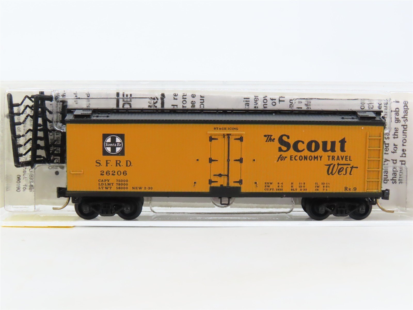 N Scale Micro-Trains MTL 47220 SFRD Santa Fe 