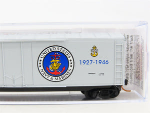 N Scale Micro-Trains MTL 03800409 Navy Series #9 USS Saratoga 50' Box Car #CV-3