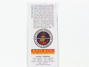 N Scale Micro-Trains MTL 03800409 Navy Series #9 USS Saratoga 50' Box Car #CV-3