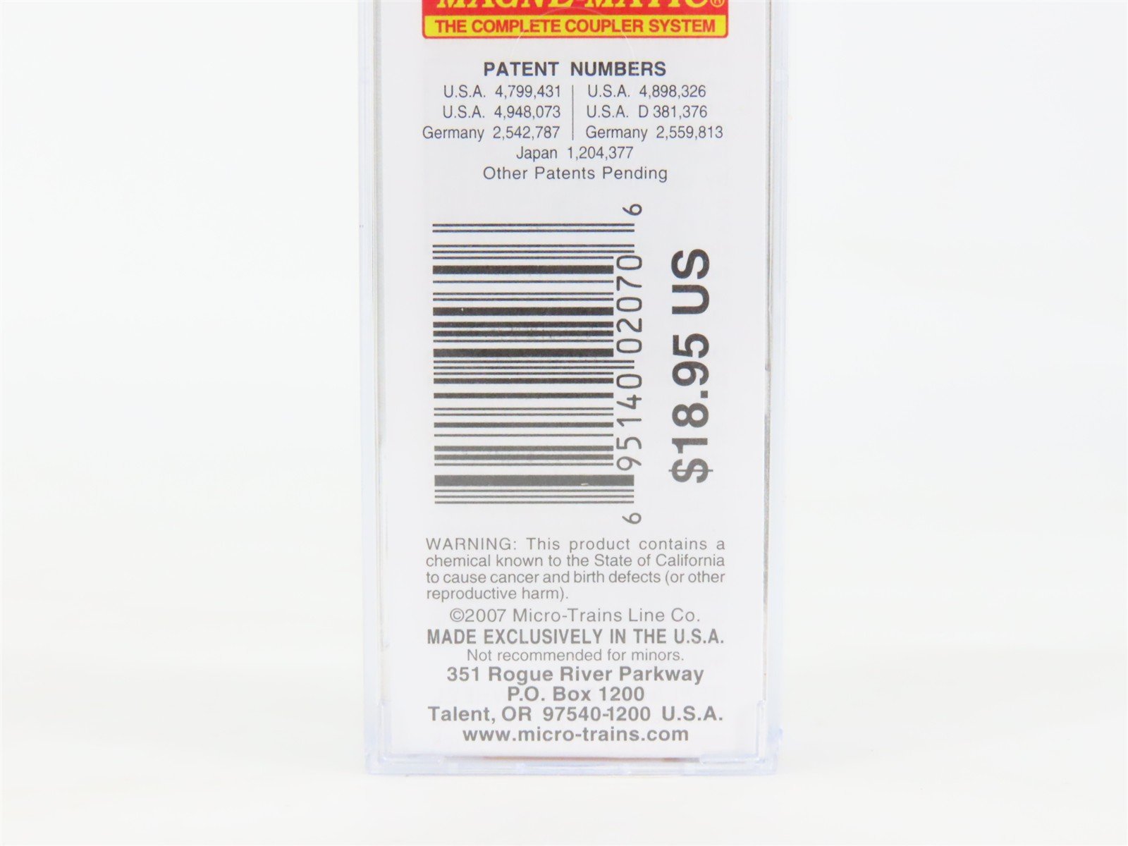 N Scale Micro-Trains MTL 03800409 Navy Series #9 USS Saratoga 50' Box Car #CV-3
