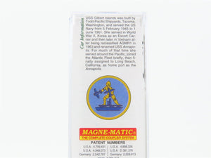 N Micro-Trains MTL 03800406 Navy Series #6 USS Gilbert Islands Box Car #CVE-107